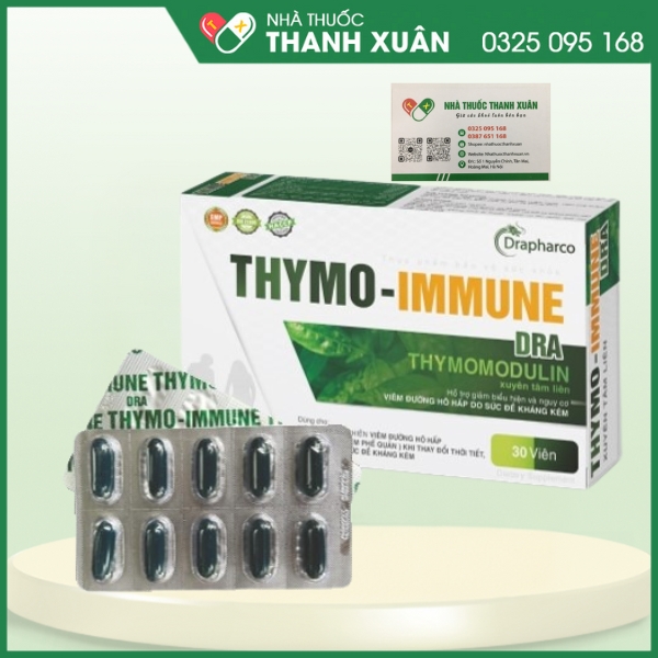 Thymo-Immune - Hỗ trợ tăng cường sức khỏe, giúp nâng cao sức đề kháng