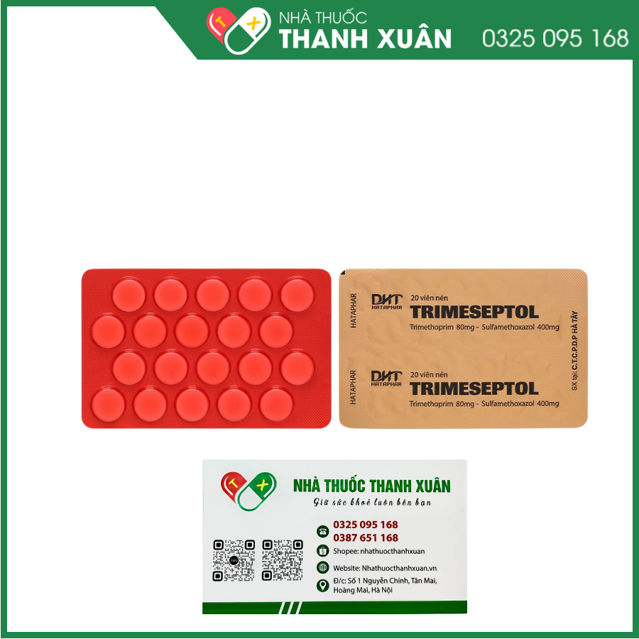 Trimeseptol trị nhiễm khuẩn đường tiết niệu
