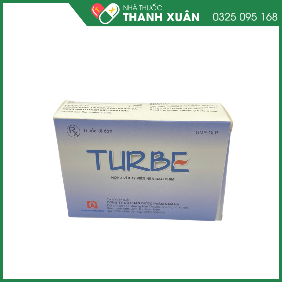 Turbe Thuốc điều trị lao phổi và lao ngoài phổi ở người lớn