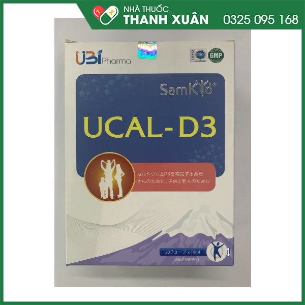 UCAL-D3 bổ sung canxi hữu cơ dạng nước