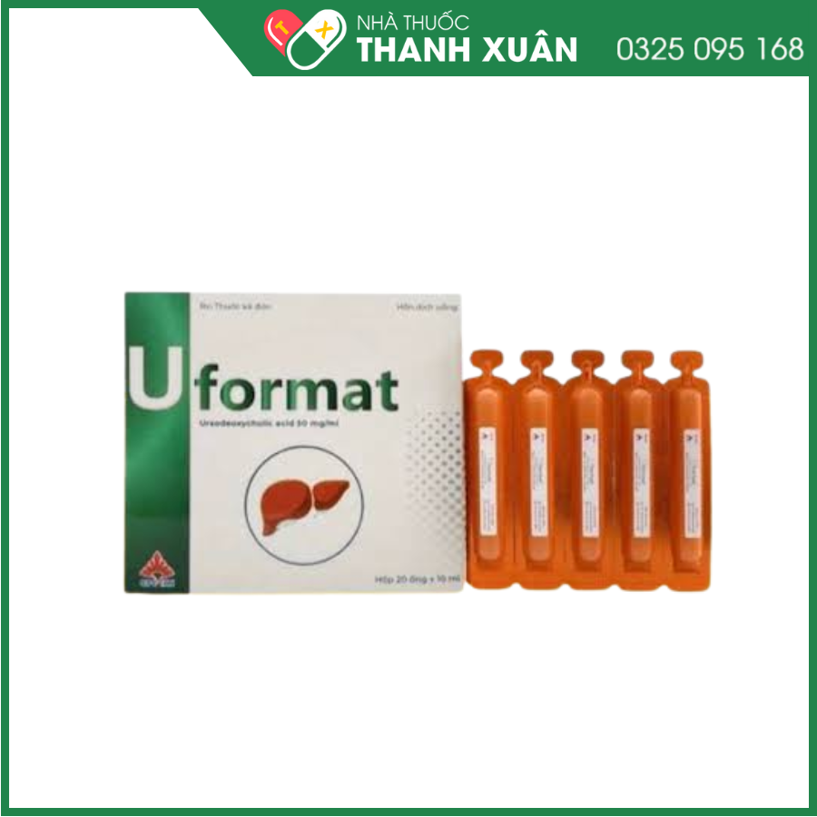 Uformat điều trị xơ gan mật nguyên phát