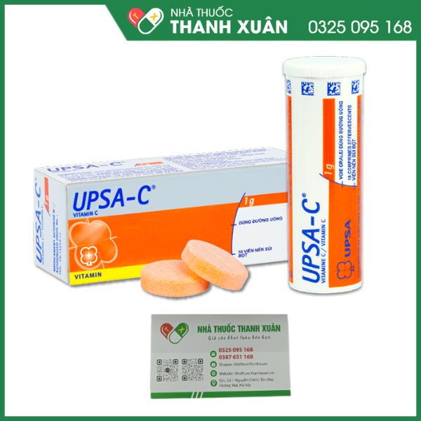 Upsa-C điều trị thiếu hụt Vitamin C