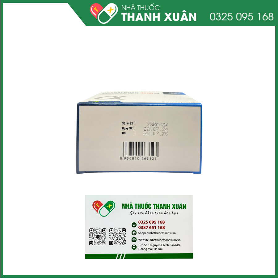 Usaralphar 4200 UI điều trị phù nề sau chấn thương, phẫu thuật, bỏng