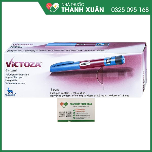 VICTOZA bút tiêm trị đái tháo đường hộp 1 cây