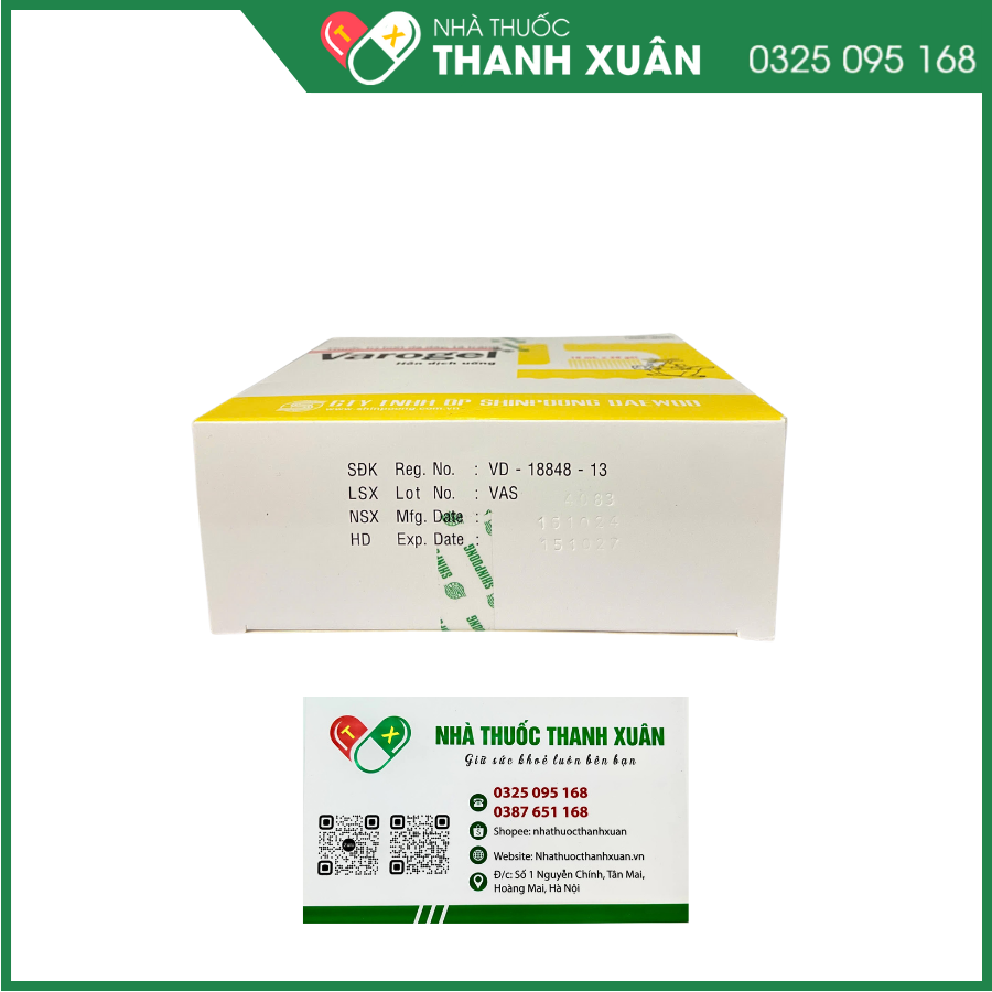 Hỗn dịch uống Varogel trị viêm loét dạ dày, tá tràng