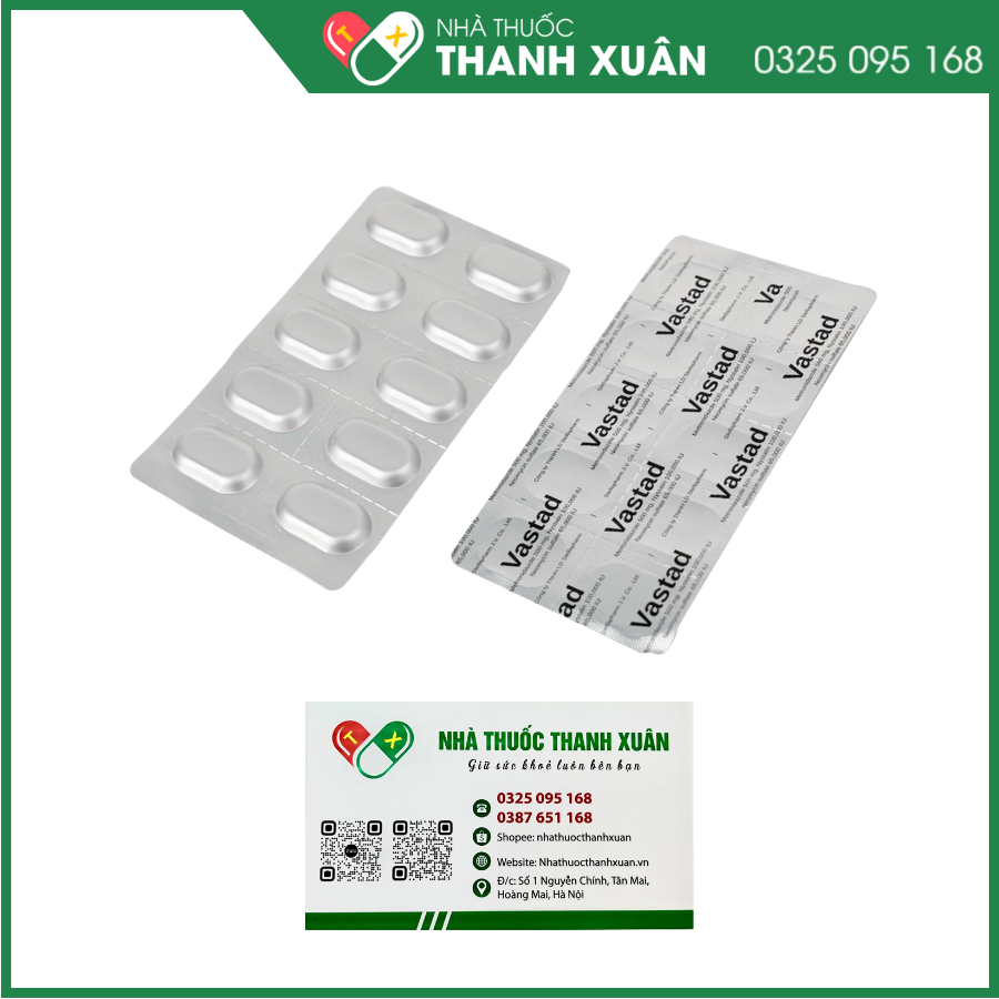 Vastad thuốc đặt phụ khoa