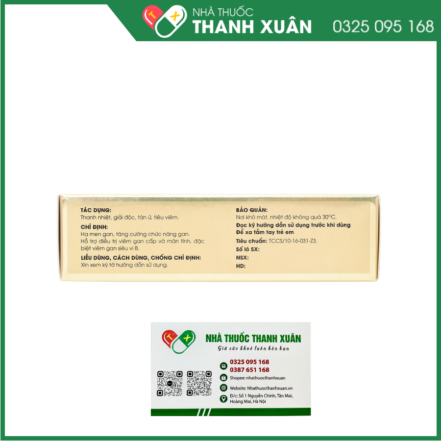 Viegan-B hỗ trợ điều trị viêm gan cấp và mạn tính