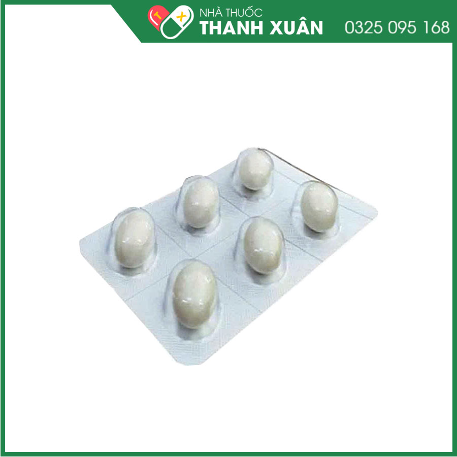 Vigisup Susp. Soft Capsule thuốc điều trị nhiễm khuẩn và nhiễm nấm âm đạo