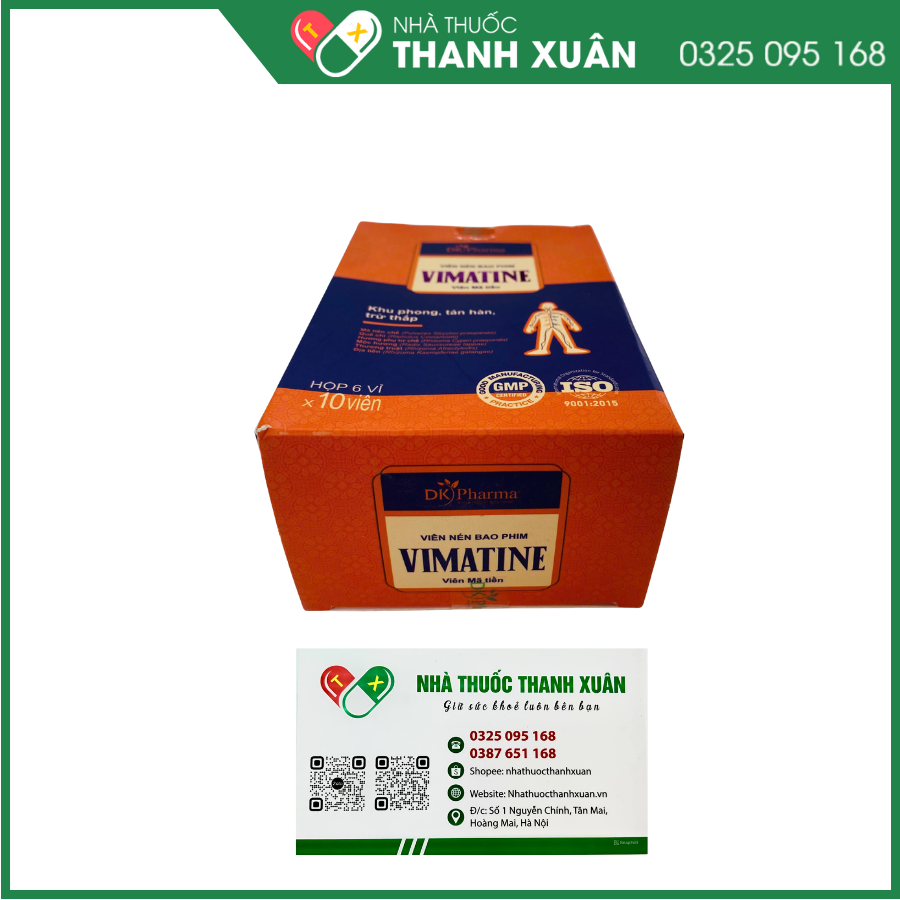 Vimatine chữa các chứng tê thấp, đau nhức, sưng khớp