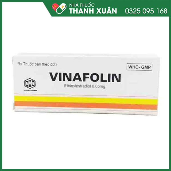 Thuốc Vinafolin điều trị nội tiết tố nữ