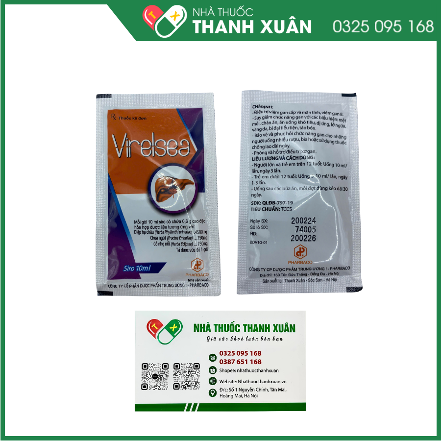 Virelsea thuốc điều trị bệnh gan hiệu quả