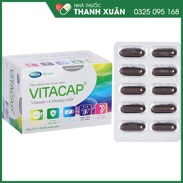 Vitacap bổ sung vitamin và khoáng chất