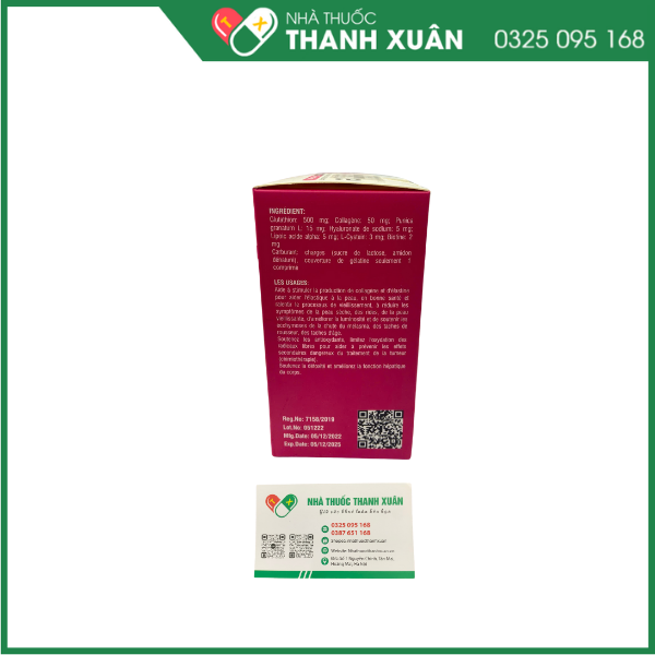 glutathione nhathuoc.vn White trắng da mờ nám antienvejecimiento