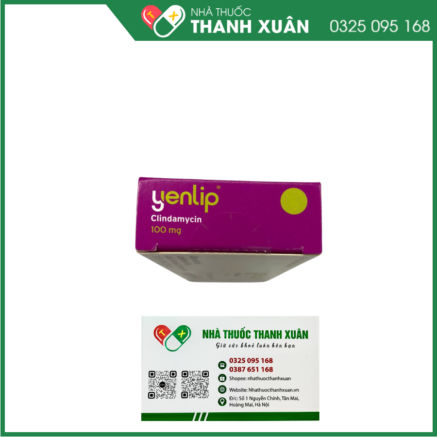 Yenlip điều trị viêm âm đạo do vi khuẩn