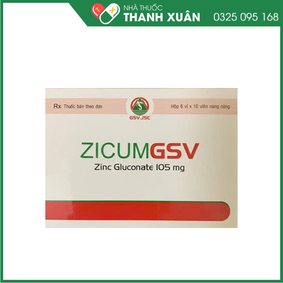 Thuốc Zicumgsv điều trị rối loạn tiêu hoá, suy nhược cơ thể, các tổn thương ngoài da, tăng đề kháng đường hô hấp