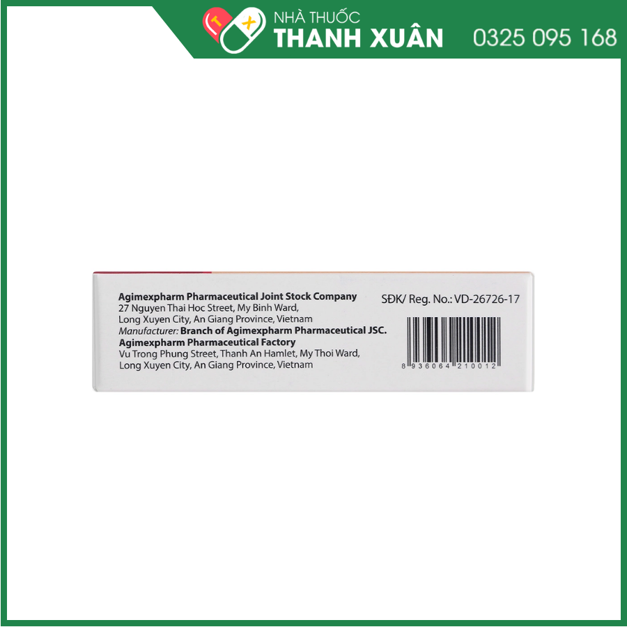 Zolomax Fort 500mg điều trị nấm Candida