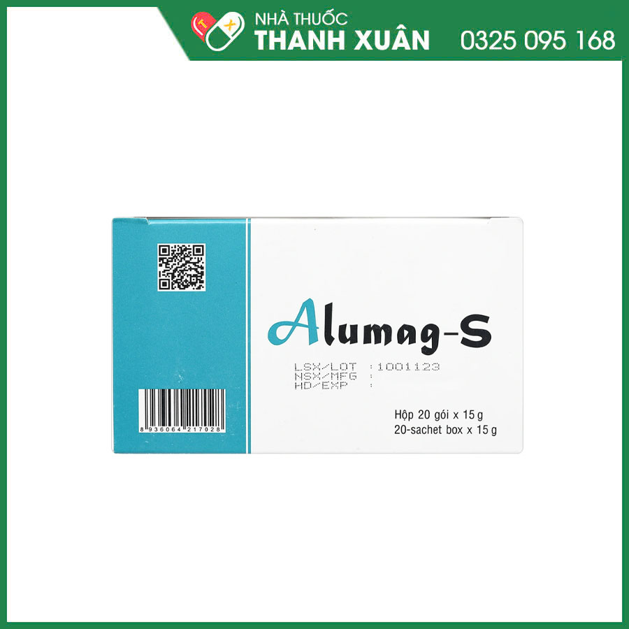 Alumag-S Agimexpharm thuốc điều trị viêm loét dạ dày - tá tràng, trào ngược dạ dày - thực quản