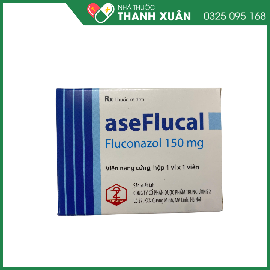aseFlucal trị nấm Candida âm đạo