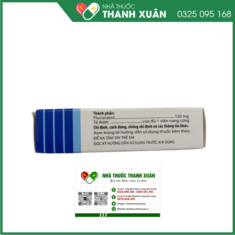aseFlucal trị nấm Candida âm đạo