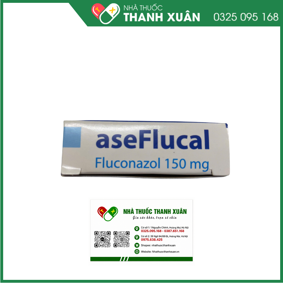 aseFlucal trị nấm Candida âm đạo