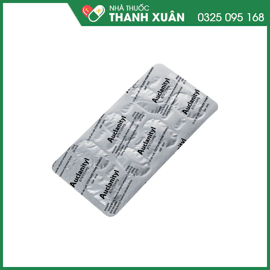 Auclanityl 1g thuốc điều trị nhiễm khuẩn hô hấp, sinh dục, xương khớp, da&amp;mô, nha khoa, phụ khoa
