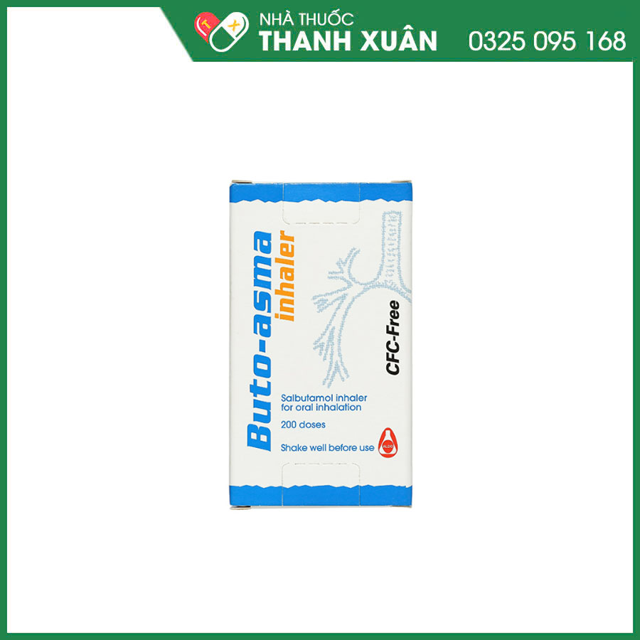 Buto-asma Inhaler điều trị ngăn ngừa co thắt phế quản, hen phế quản
