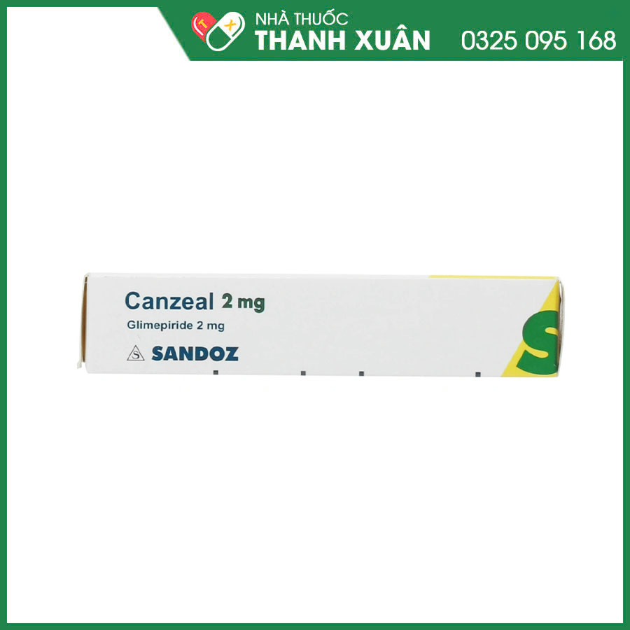 Canzeal 2mg thuốc điều trị đái tháo đường týp 2