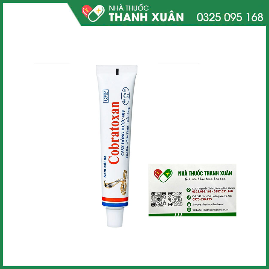 Cobratoxan kem bôi điều trị triệu chứng đau trong các bệnh khớp