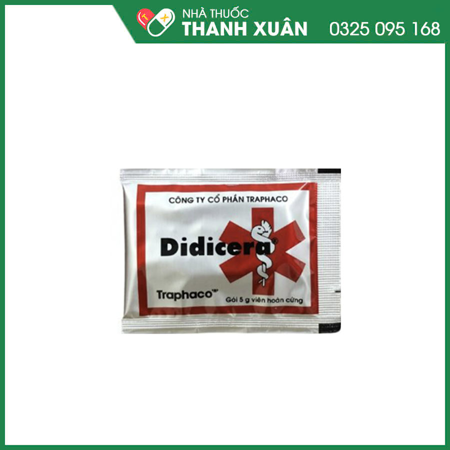 Didicera điều trị viêm, đau thần kinh; trị viêm khớp, đau nhức xương khớp và đau mỏi lưng
