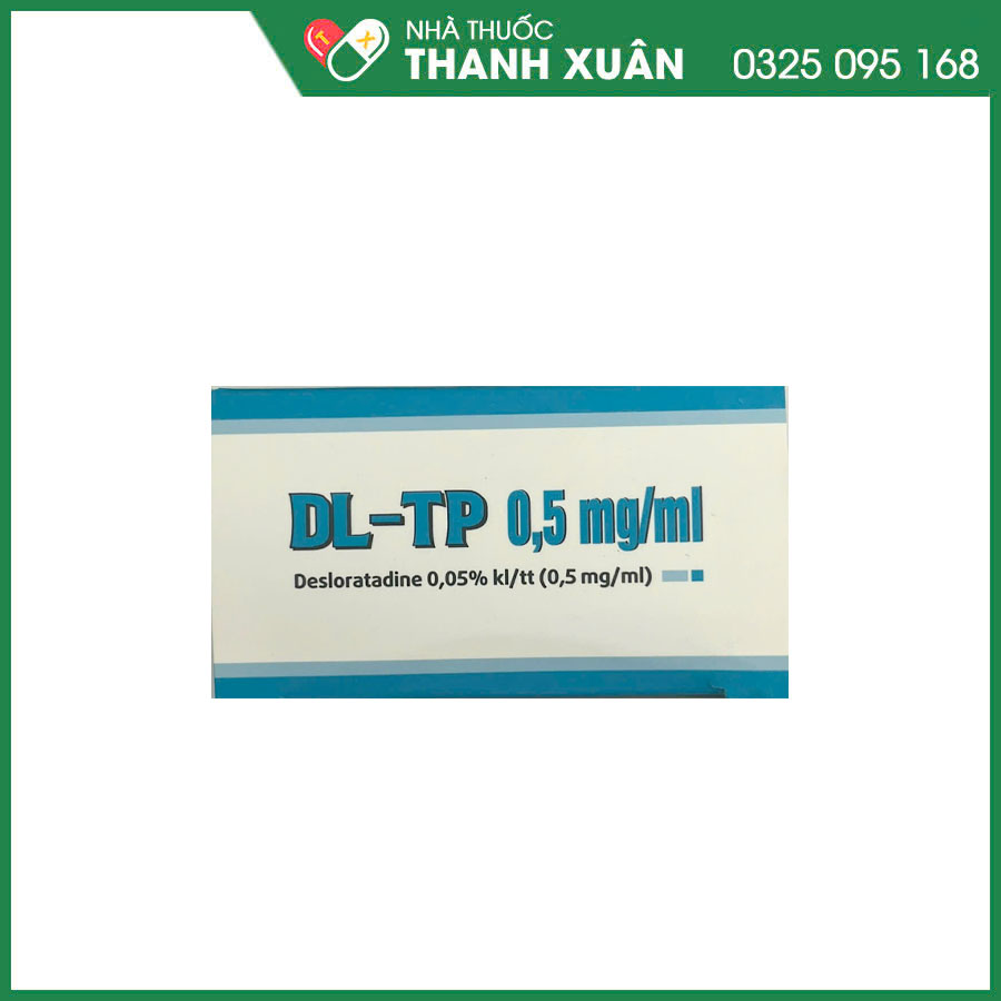 DL-TP 0,5mg/ml thuốc điều trị các triệu chứng viêm mũi dị ứng, mề đay
