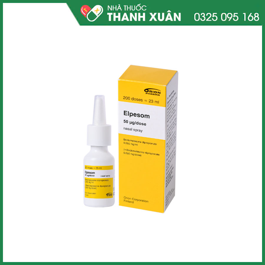 Elpesom thuốc giúp phòng và điều trị viêm mũi dị ứng