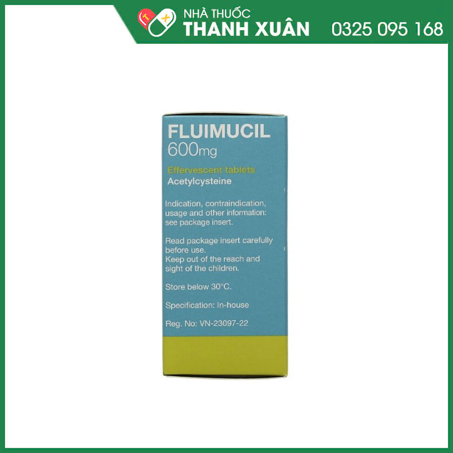 Fluimucil thuốc điều trị tiêu chất nhầy trong các bệnh lý hô hấp có kèm sự tăng tiết đờm nhầy quánh