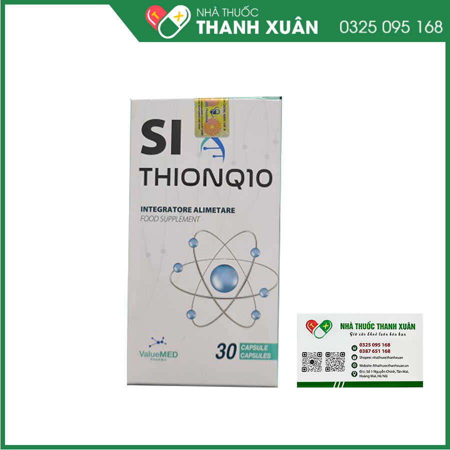 Viên uống SI ThionQ10 giúp tăng cường sức khỏe, hỗ trợ điều trị ung thư