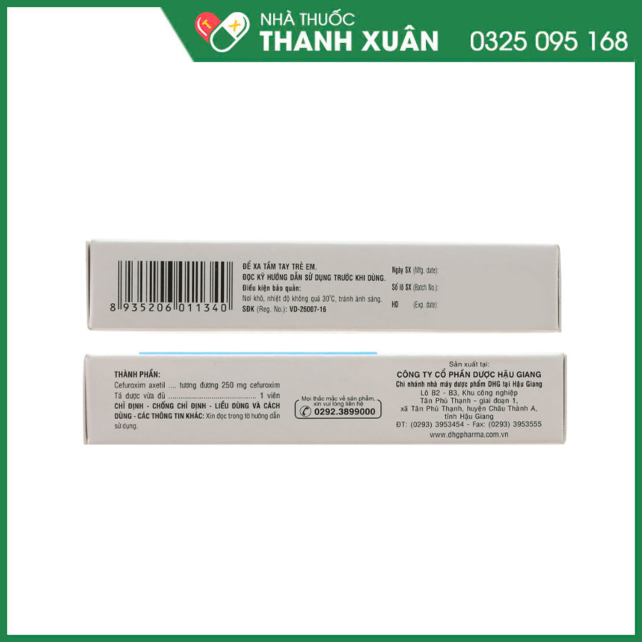 Haginat 250 điều trị nhiễm khuẩn hô hấp trên và dưới, tiết niệu- sinh dục, da và mô mềm