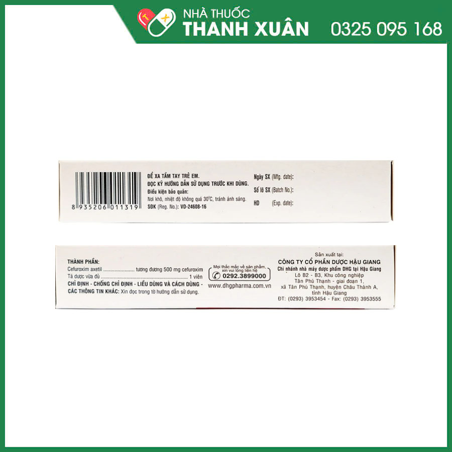 Haginat 500 điều trị nhiễm khuẩn hô hấp trên và dưới, tiết niệu- sinh dục, da và mô mềm