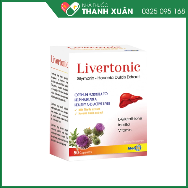 Livertonic viên uống thanh nhiệt, giải độc gan