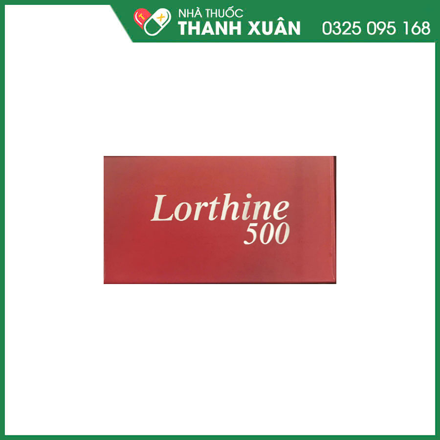 Lorthine 500 giúp hỗ trợ thanh nhiệt, giải độc gan, tăng cường chức năng gan