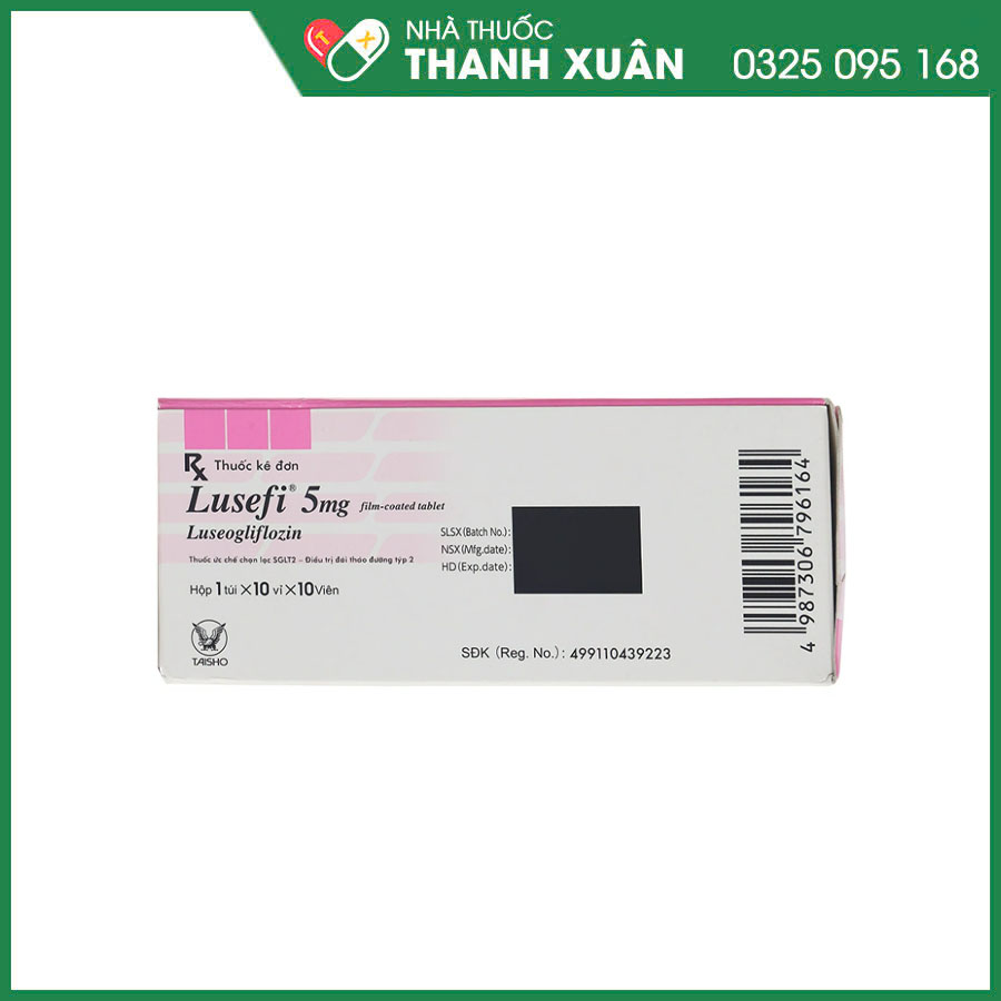 Lusefi 5mg thuốc điều trị đái tháo đường tuýp 2