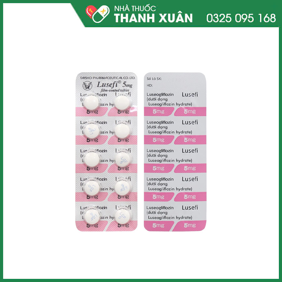 Lusefi 5mg thuốc điều trị đái tháo đường tuýp 2