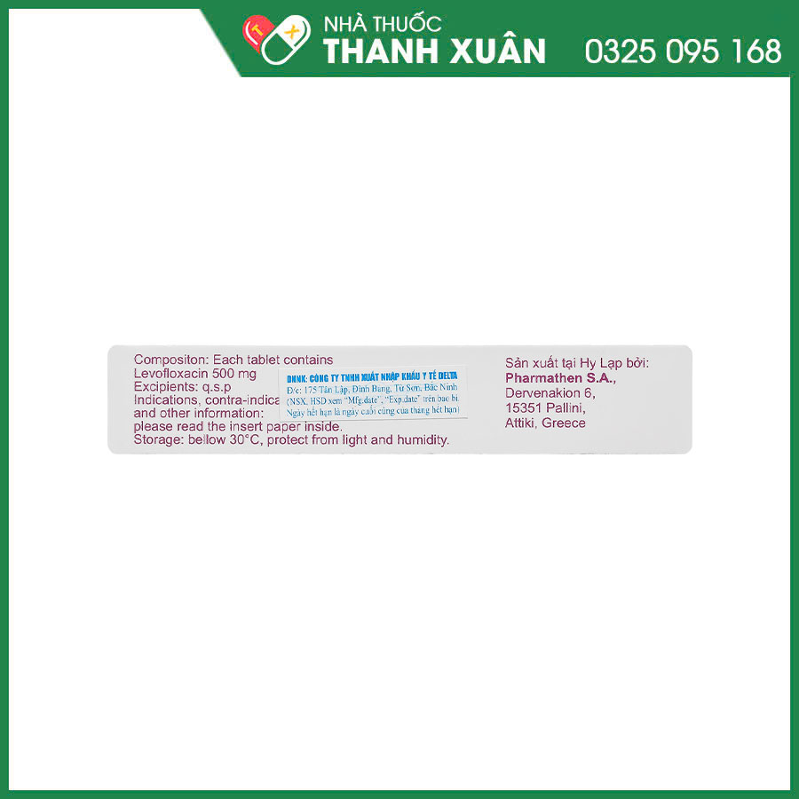 Nirdicin 500 điều trị nhiễm khuẩn đường tiết niệu, da và mô mềm, hô hấp,...