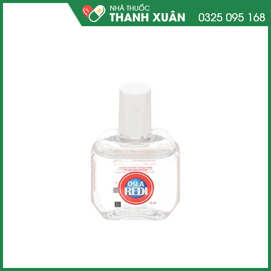 Osla Redi dung dịch nhỏ mắt điều trị đỏ mắt, ngứa mắt, rát mắt