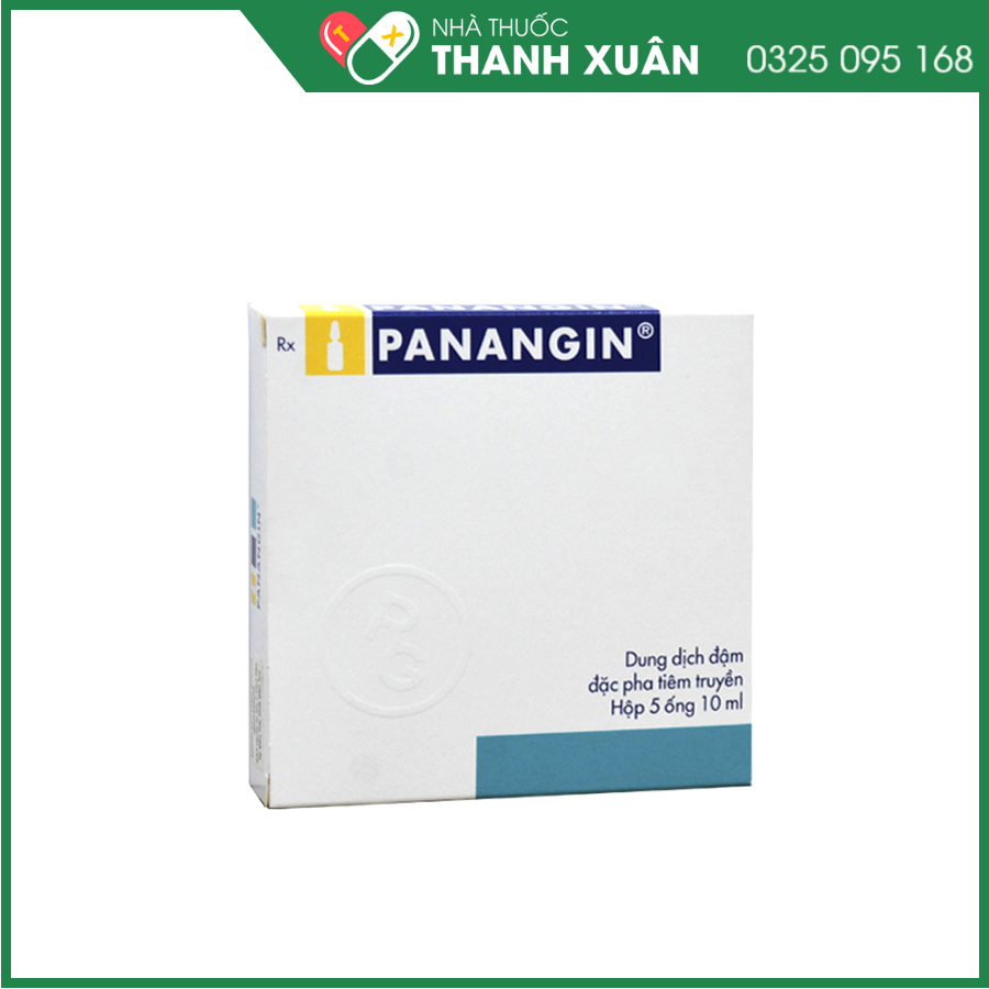 Dung dịch tiêm Panangin inj. điều trị một số bệnh tim mạn tính