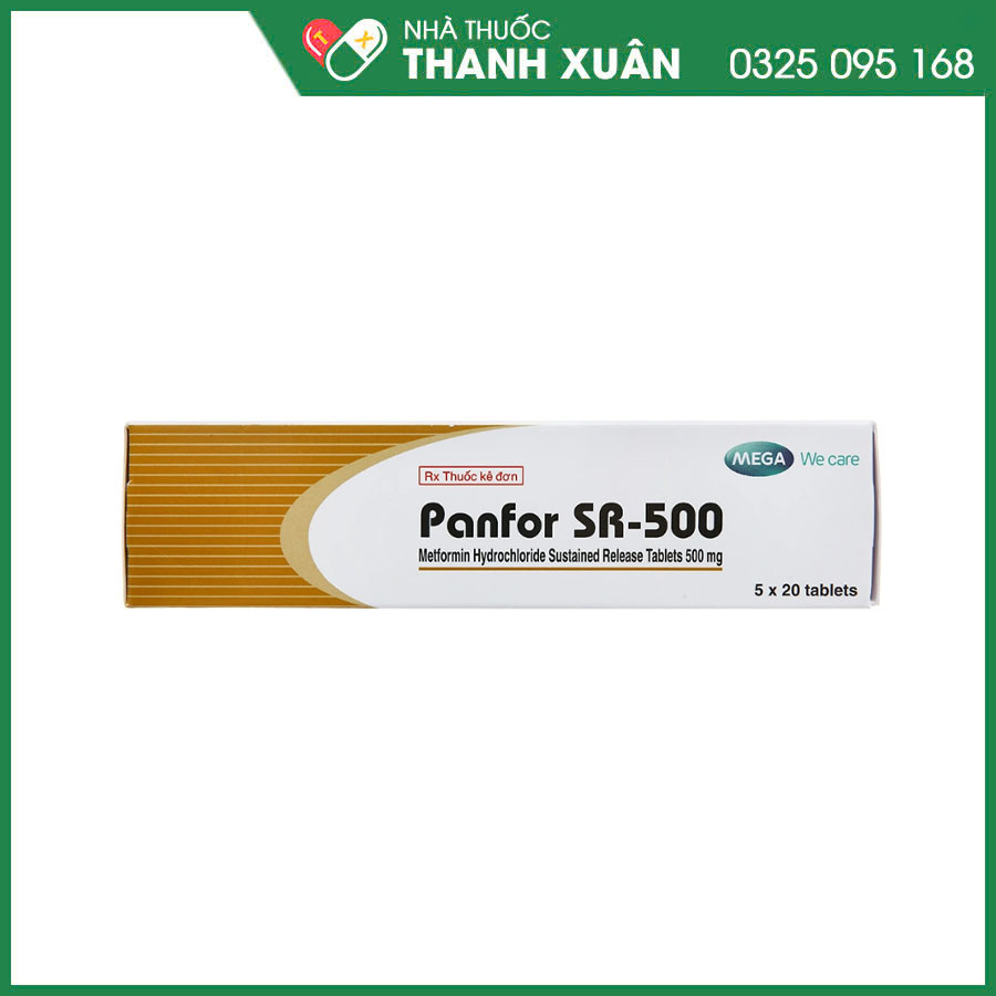 Panfor SR-500 thuốc điều trị đái tháo đường týp 2