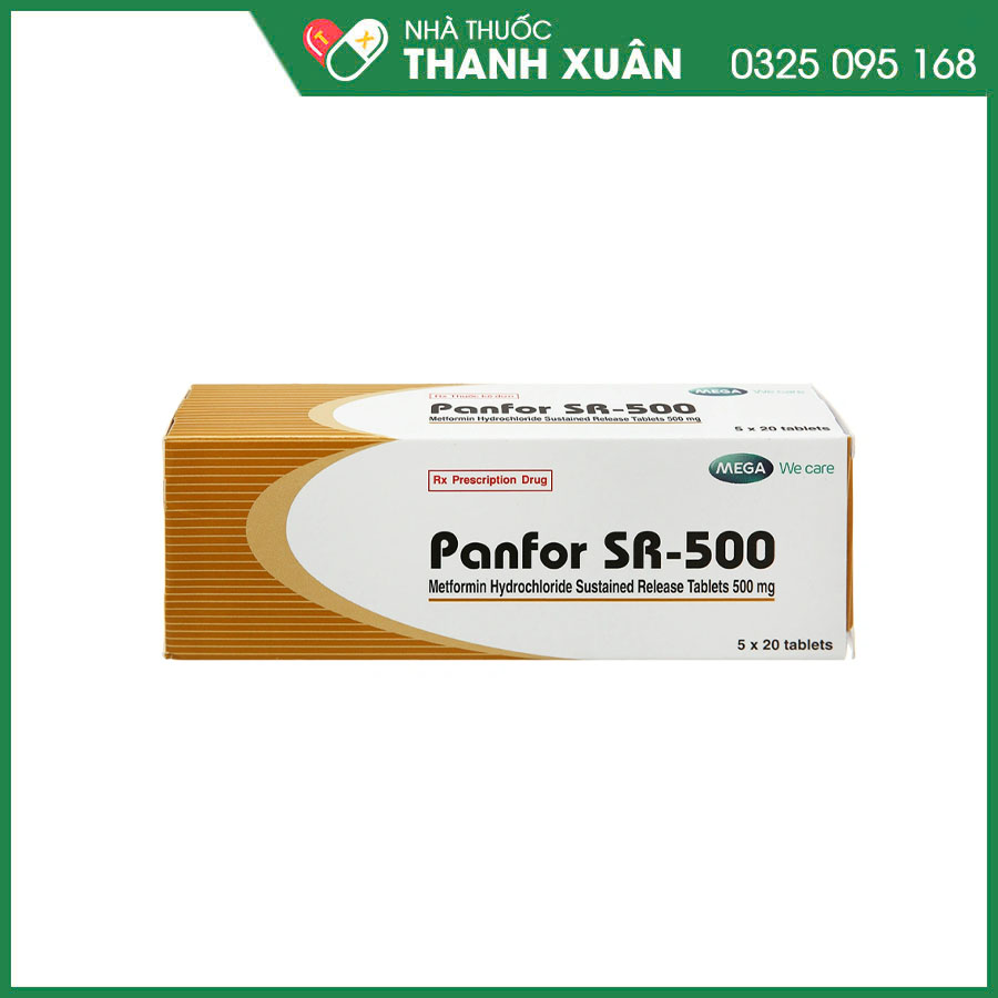 Panfor SR-500 thuốc điều trị đái tháo đường týp 2