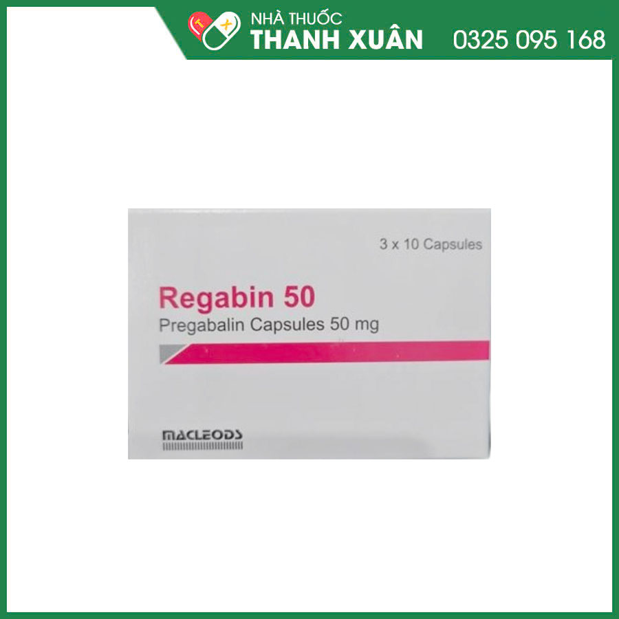 Regabin 50 điều trị rối loạn lo âu tổng quát ở người lớn