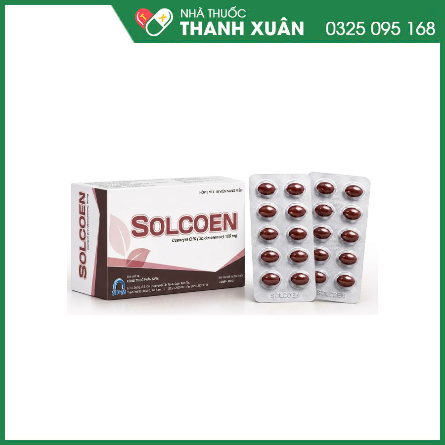 Solcoen giúp hỗ trợ làm giảm các triệu chứng của bệnh suy tim