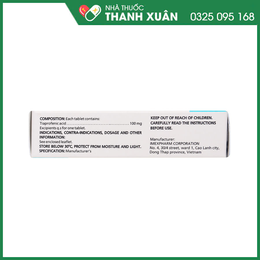 Sunigam 100 thuốc giảm đau, kháng viêm trong viêm khớp
