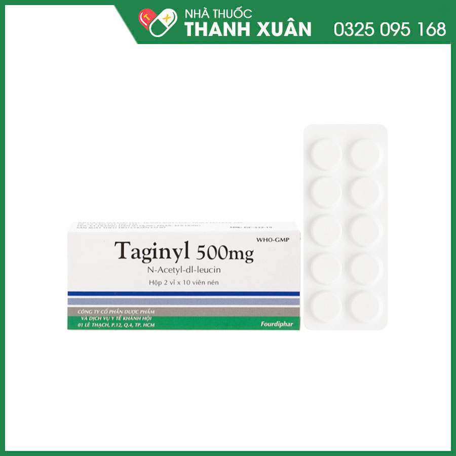 Tamgezyl 500mg thuốc điều trị triệu chứng các cơn chóng mặt