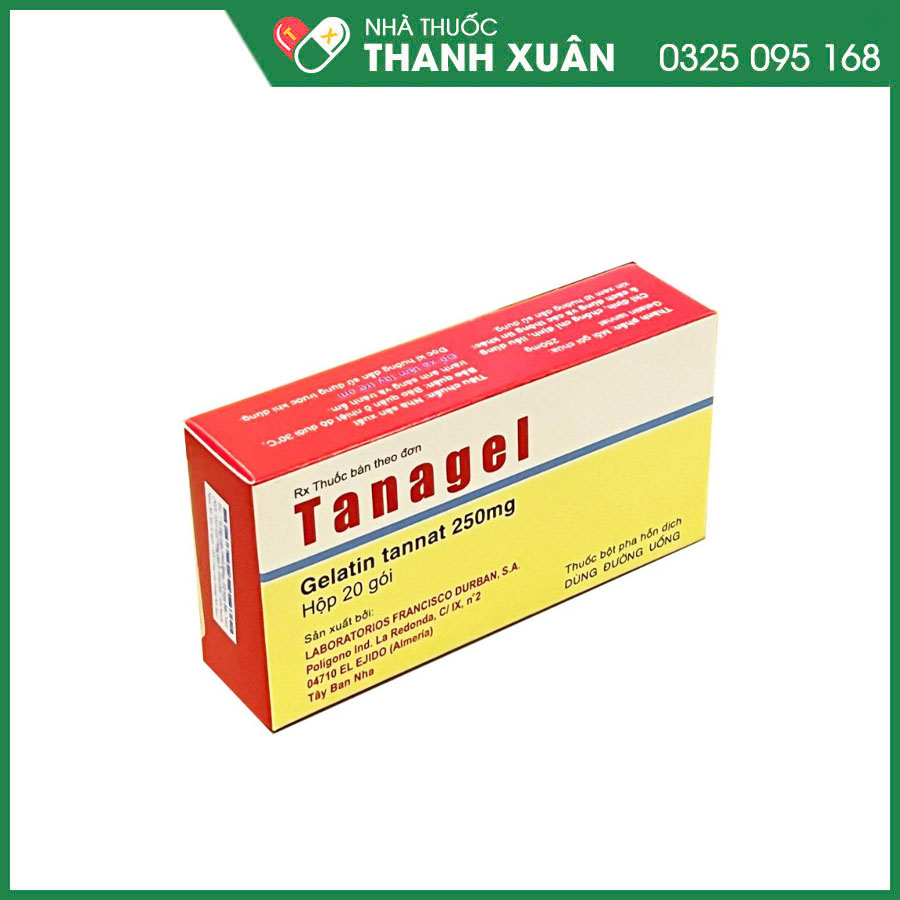 Tanagel điều trị tiêu chảy, viêm ruột kiết lỵ  và bệnh do vi khuẩn đường ruột