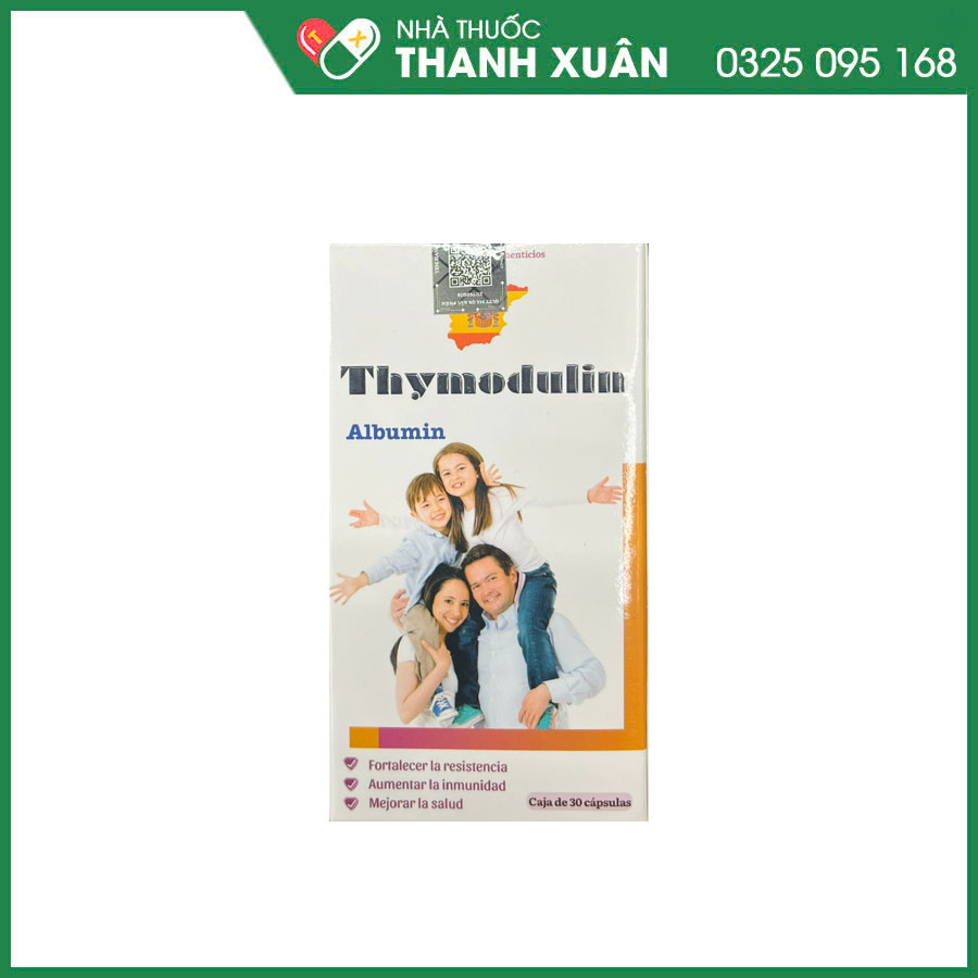 Thymodulin giúp hỗ trợ tăng cường đề kháng, phục hồi sức khỏe và thể lực